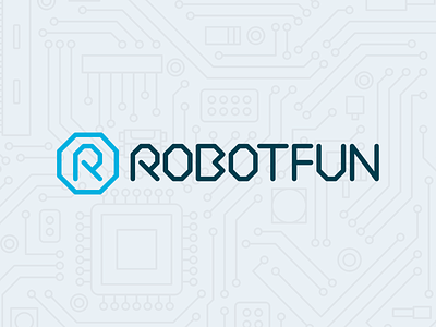 Robotfun Logo branding design logo logodesign