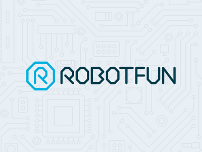Robotfun Logo branding design logo logodesign