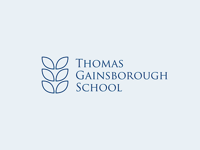 Thomas Gainborough School Logo branding design logo logodesign
