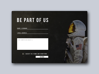 Daily UI challenge #001 — Sign Up Form