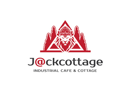 Logo Jackottage branding design illustration logo vector