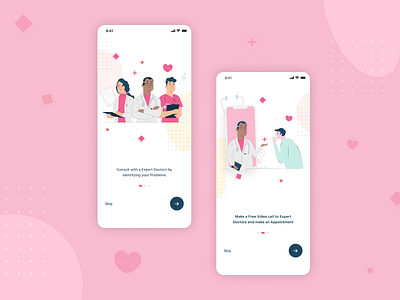 Doctor Consult App On-boarding