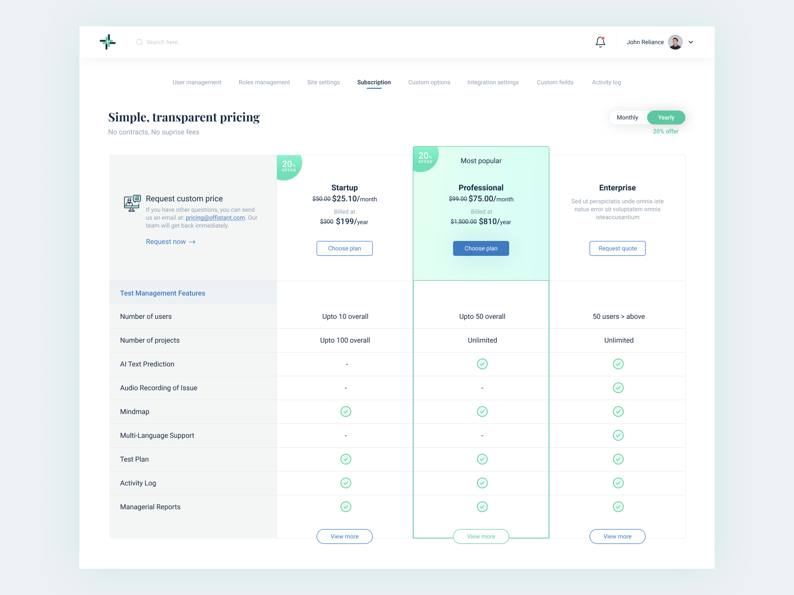 Subscription Plan Screen By Idy_dezign On Dribbble