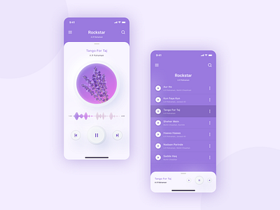 Music Player Soft Ui