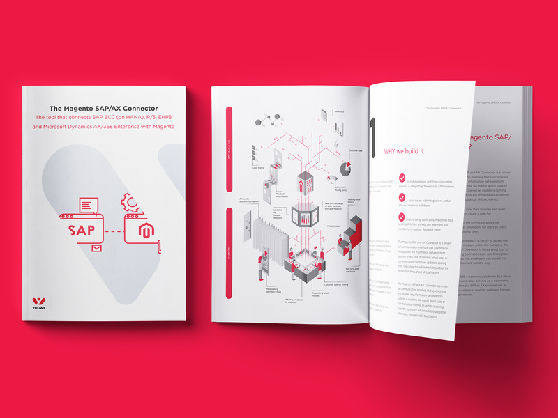 Magento Sap/Ax connector Infographic Part 4 by Viviane Leezer on Dribbble