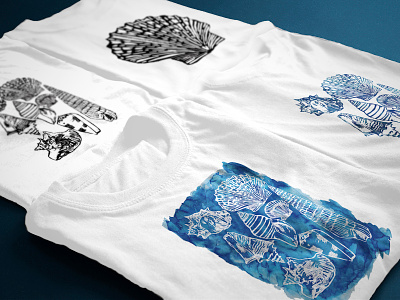 Seashells shirt design Brunotti part 1