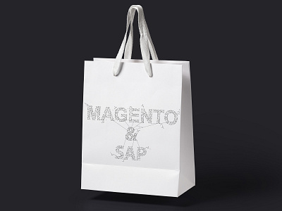 Illustrative typography design for Magento part 1