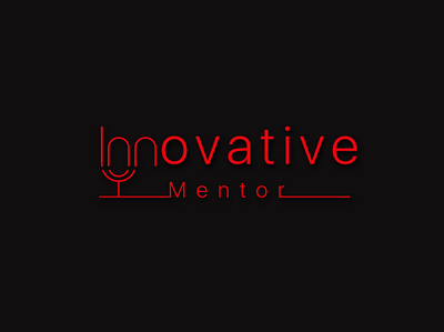 Innovative mentor logo animation artwork branding caricature design drawing logo logo design logodesign logodesigns logos logotype mike speaker typography ui ux