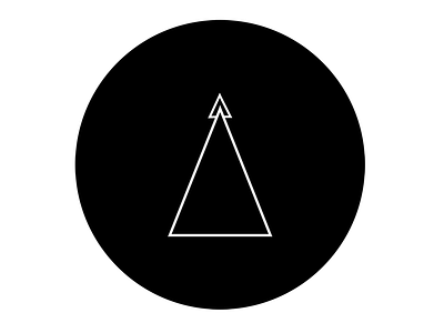 Minimal Logo for Tria black and white branding logo logo design minimal