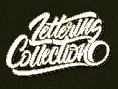 Lettering Collection branding brush calligraphy calligraphy design font graffiti hand lettering handwriting handwritten illustration lettering logo logotype script type typeface typography vector