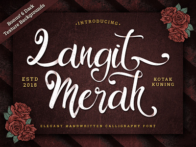 Langit Merah Font