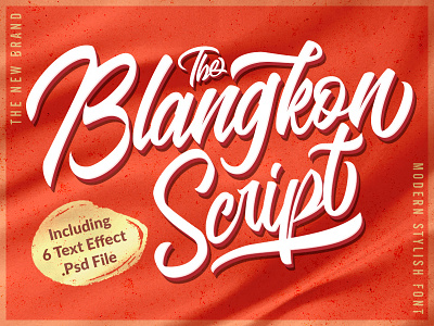 Introducing The Blangkon Script Font