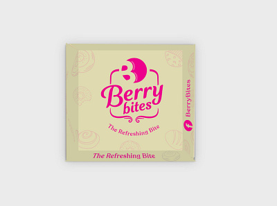 Berry Bites Option 2 brand identity branding logo minimal packaging packaging design print printing product products