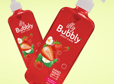 illy Bubbly Hand Wash brand identity branding illustration logo minimal packaging packaging design print product products