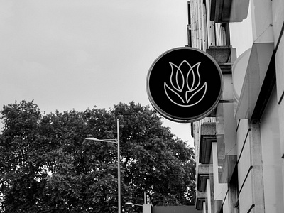 Toulips flower logo design