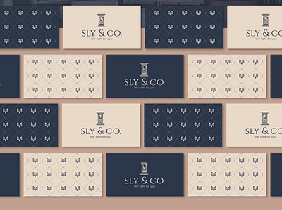 Sly & co. | Law office brand identity branding design illustration logo minimal vector