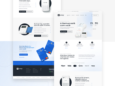 Sumup Redesign UI/UX 02 (Case Study 📚) app bills blue branding card cash design ecommerce logo money payment ui ux web