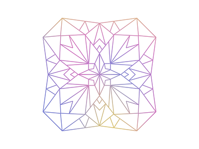 Geometric Mandala geometric mandala procreate rainbow