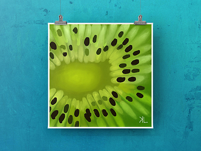 Abstract kiwi