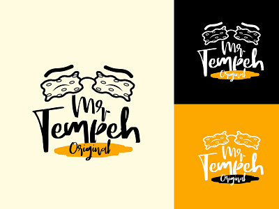 Mr.Tempeh Logo logo tempe
