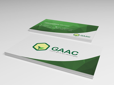 Business Card Design for an Agric Firm. agriculture agro brand and identity busines card graphic design green illustraor photoshop
