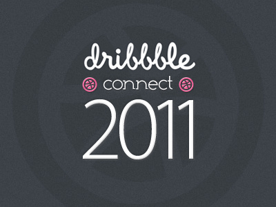 Dribbble Connect blue conference connect dribbble pink