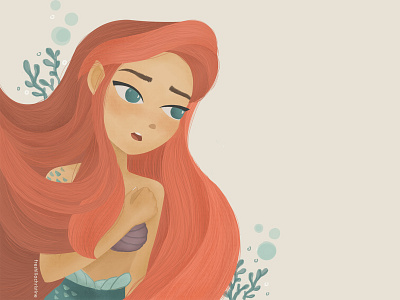 ariel character character design characterdesign children book illustration childrenillustration girl character illustration illustration art kid art kidlit