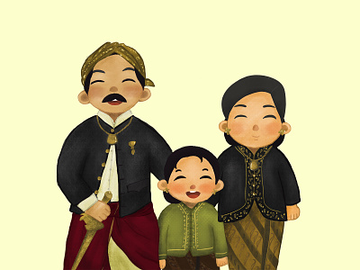 Dewi Sartika - National Hero of Indonesia character childrenillustration digitalart illustration art kidlit