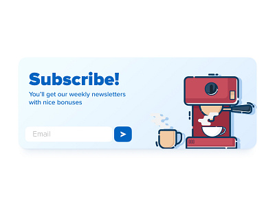 Subscribe — DailyUI #026