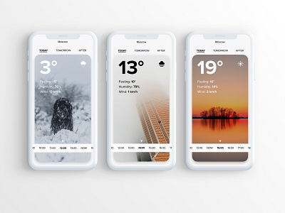 DailyUI #037 — Weather daily ui dailyui design figma mobile ui weather weather app white