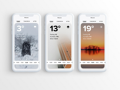 DailyUI #037 — Weather