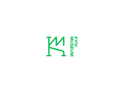 K&M — concept for a museum branding corporate design graphic design letter logo logotype mark museum symbol