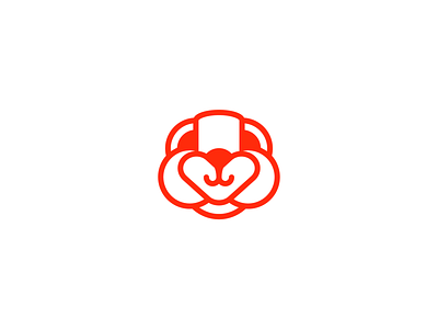 Gopher animal cute design gopher graphic design happy icon identity logo mark symbol