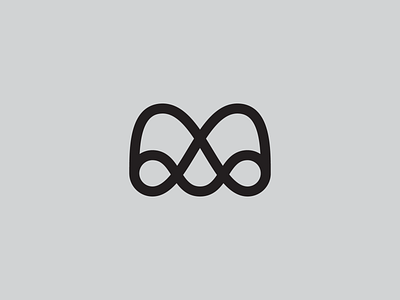 Letter M graphic design letter logo logotype mark symbol