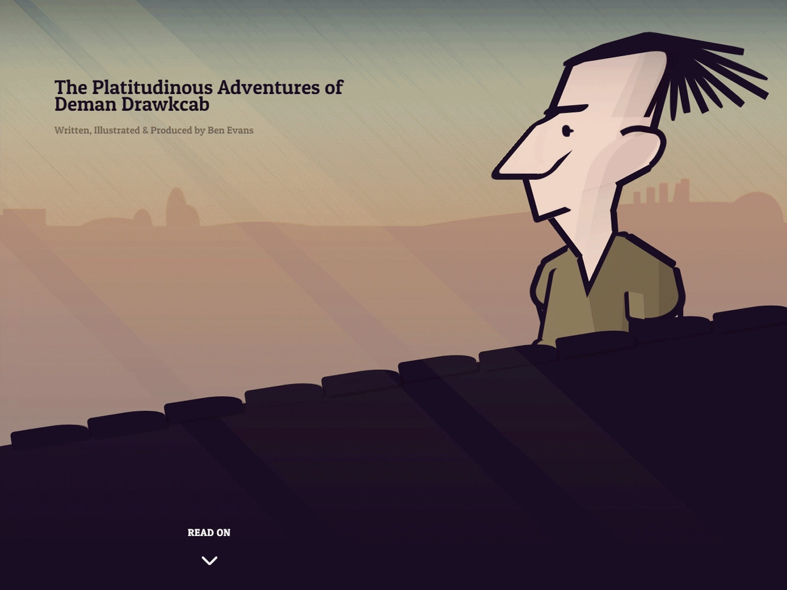 An Animated Story - Illustrated with Pure CSS animated animation codepen coding css css animation css art cssart html illustration pure css purecss
