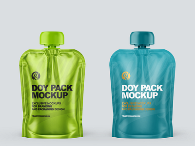 Doy Packs Mockups PSD 5k 3d design mock up mockup mockup design mockupdesign pack package smartobject visualization