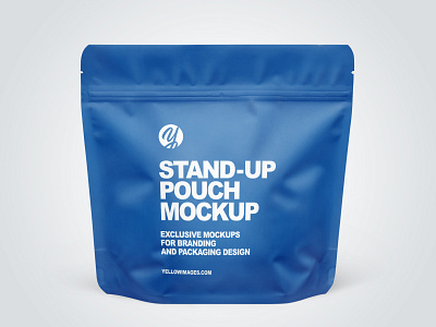 Stand-up Pouch Mockup PSD