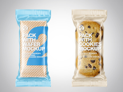 Snack Bar Mockups PSD