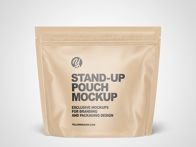 Stand-up Pouches Mockups PSD 5k