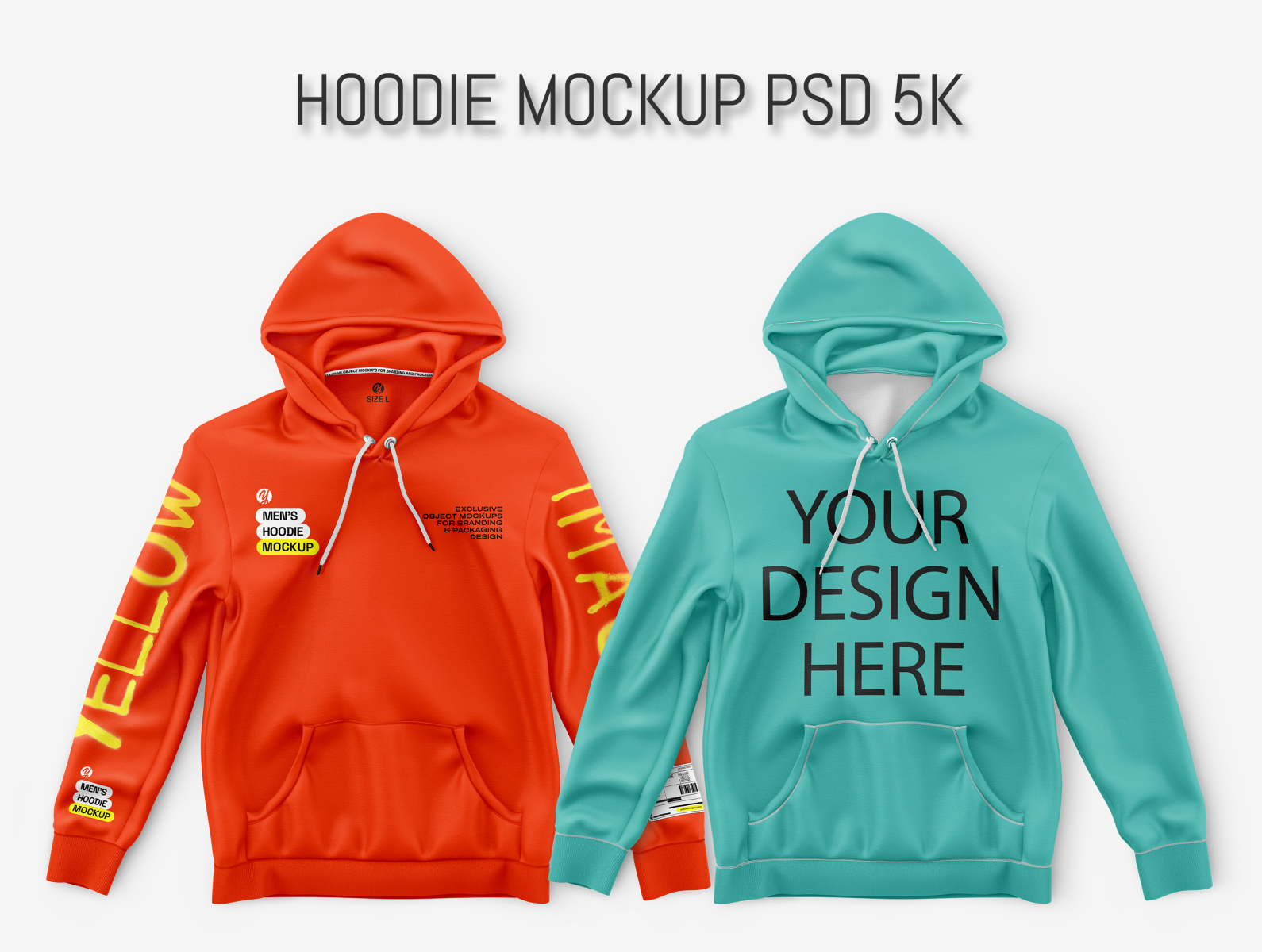 Hoodie Mockup PSD 5k by AG Mockups on Dribbble