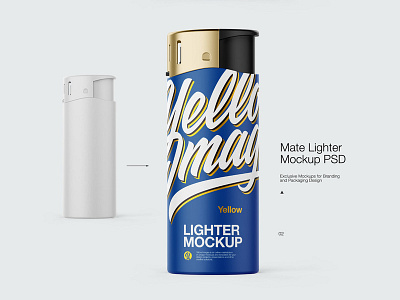 Lighter Mock-up 3d 3d bottle design icon illustration lighter logo mock up mock up mockup mockup design mockupdesign mockups pack real smartobject vector visualization