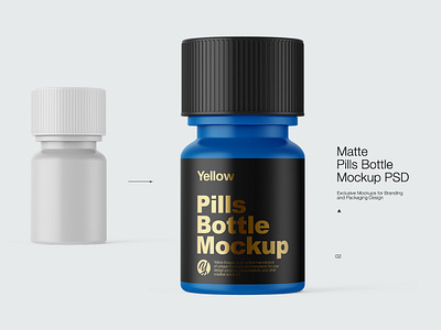 Download Pills Bottle Mock Up By Andrey Gapon On Dribbble