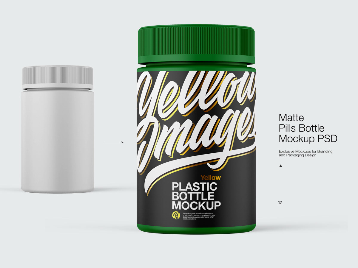 Download Plastic Bottle Mock Up By Andrey Gapon On Dribbble Yellowimages Mockups