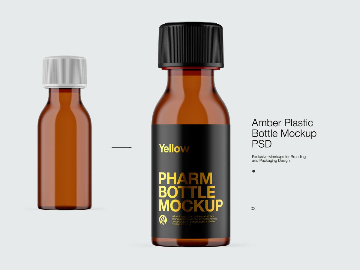 Download Pills Bottle Mock Up By Andrey Gapon On Dribbble PSD Mockup Templates