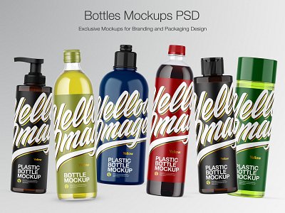 Bottles Mockups 3d 3d bottle bottle bottle design bottle label branding design icon illustration logo mock up mock up mockup mockup design mockupdesign pack package real smartobject visualization