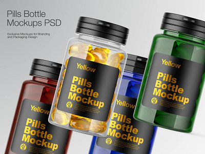 Plastic Pills Bottle Mockup 3d 3d bottle bottle bottle design bottle label branding design icon illustration logo mock up mock up mockup mockup design mockupdesign pack package real smartobject visualization