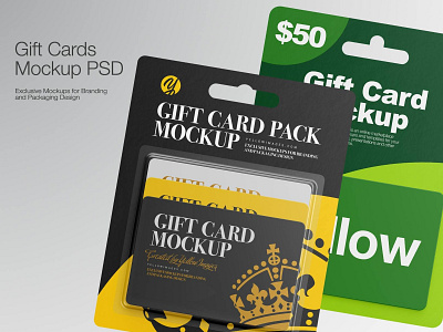 Gift cards Mockups 3d design illustration label labeldesign logo mock up mock up mockup mockup design mockupdesign pack package real smartobject visualization