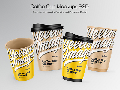 Free Iced Coffee Cup with Topping Mockup by Country4k on Dribbble