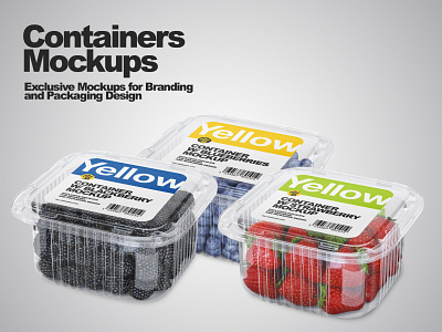 Container Mockups PSD