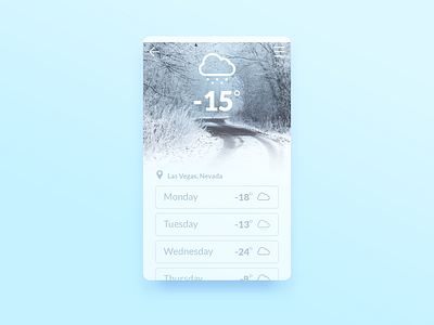 Day 037 - Weather app development ui ux weather ui